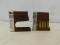 (2) CLIPS FOR MODEL 1889 SWISS SCHMIT RUBIN RIFLE W/ 6 ORIGINAL CARTRIDGES