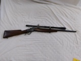 WINCHESTER MODEL 1885 .22 LR CAL SINGLE SHOT RIFLE W/ OLD FECKER TARGET SCOPE