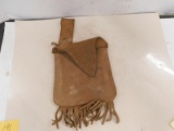 LEATHER BLACK POWDER SHOOTER'S POSSIBLES BAG