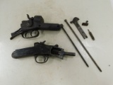 BAY STATE SHOTGUN RECEIVER, & WR DAVIS & SONS DOUBLE BARREL RECEIVER