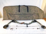 WHISPER CREEK ARCHERY COMPUND BOW W/ SOFT CAMO CASE