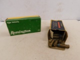 56 RDS .45 COLT AMMO W/ ONE VINTAGE PETERS BOX