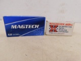 50 RD BOX MAGTECH & MOSTLY FULL BOX WINCHESTER SUPER X .32 S&W AMMO
