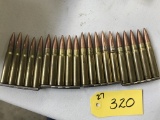(4) 5 RD CLIPS OF 8MM AMMO