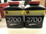 (2) ACCURATE 2700 DOUBLE-BASE SMOKELESS PROPELLANT