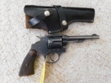 BEISTEGUI BROS .32-20 LR CAL REVOLVER W/ LEATHER HOLSTER