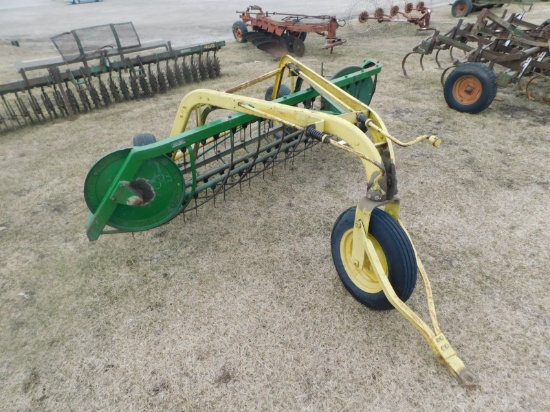 JOHN DEERE 640 DOLLY WHEEL GROUND DRIVE HAY RAKE