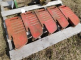 (5) MASSEY FERGUSON SUITCASE WEIGHTS