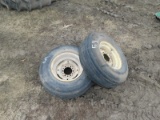 (2) IMPLEMENT TIRES & RIMS