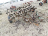 GLENCOE 10FT FIELD CULTIVATOR W/ WINGS, EXTRA SHANKS & SWEEPS