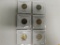 (6) BRILLIANT UNCIRCULATED JEFFERSON NICKELS