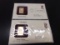 2 PACK OF COLLECTOR GOLD LAYERED STAMPS AND FIRST DAY ISSUE STAMPS