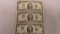 (3) $2 U.S. BILLS