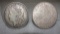 (2) 1921 MORGAN DOLLAR