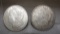 (2) 1921 MORGAN DOLLAR