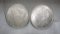 (2) 1921 MORGAN DOLLAR