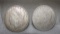 (2) 1921 MORGAN DOLLAR