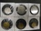 (6) ASSORTED COINS FROM FRANCE