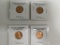 (2) PACKS OF 2 BRILLIANT UNCIRCULATED OLD WHEAT PENNIES
