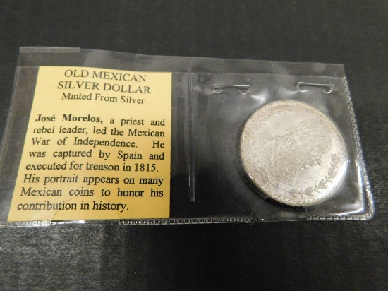 1962 MEXICO SILVER PESO