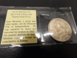 OLD MEXICAN SILVER DOLLAR