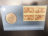 AMERICAN REVOLUTION BICENTENNIAL COMMORATIVE MEDAL
