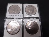4 PACK OF DIFFERENT IKE DOLLARS