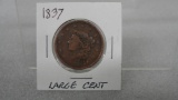 1837 MATRON HEAD LARGE CENT