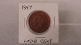 1847 MATRON HEAD LARGE CENT