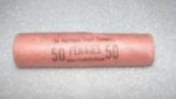 SEALED MINT BANLE ROLL OF WHEAT CENTS