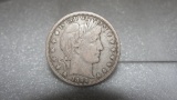 1899-D BARBER 1/2 DOLLAR