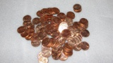 (102) MIXED 1958-D & 1959-D BU LINCOLN CENTS