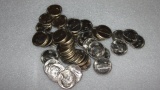 2.00  FACE 1956-D BU NICKELS