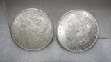(2) 1921 MORGAN DOLLAR