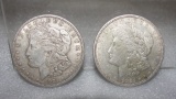 (2) 1921 MORGAN DOLLAR