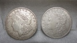 (2) 1921 MORGAN DOLLAR