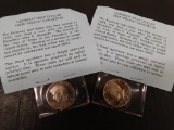 (2) KENNEDY GEM PROOF HALF DOLLAR S