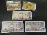 LOT OF ASSORTED FOREIGN BILLS
