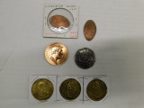 (7) MEDALION COINS