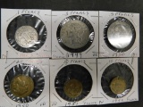 (6) ASSORTED COINS FROM FRANCE