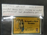 1921 GERMAN NOTGELD