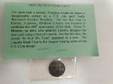 1909 LINCOLH HEAD CENT