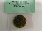 LIMITED EDITION COMMEMORATIVE MEDALLION