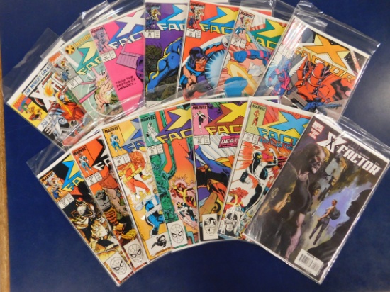 (14) X-FACTOR COMIC BOOKS - MARVEL COMIC