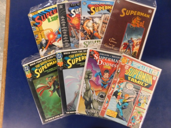 (8) ASSORTED SUPERMAN COMIC BOOKS - DC COMIC