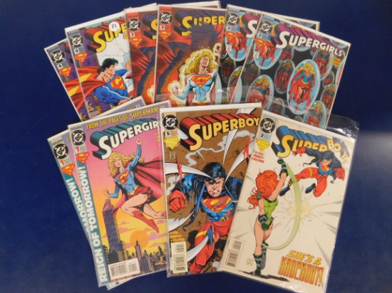 (10) ASSORTED SUPERBOY & SUPERGIRL COMIC BOOKS - DC COMIC