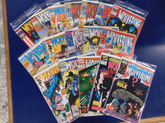 (17) WOLVERINE COMIC BOOKS - MARVEL COMIC