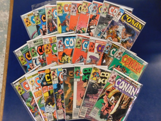 (25) CONAN THE BARBARIAN COMIC BOOKS - MARVEL COMIC