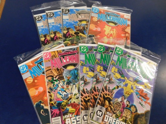 (9) MILLENNIUM COMIC BOOKS - DC COMIC