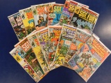 (14) SGT. FURY AND HIS HOWLING COMMANDOS COMIC BOOKS